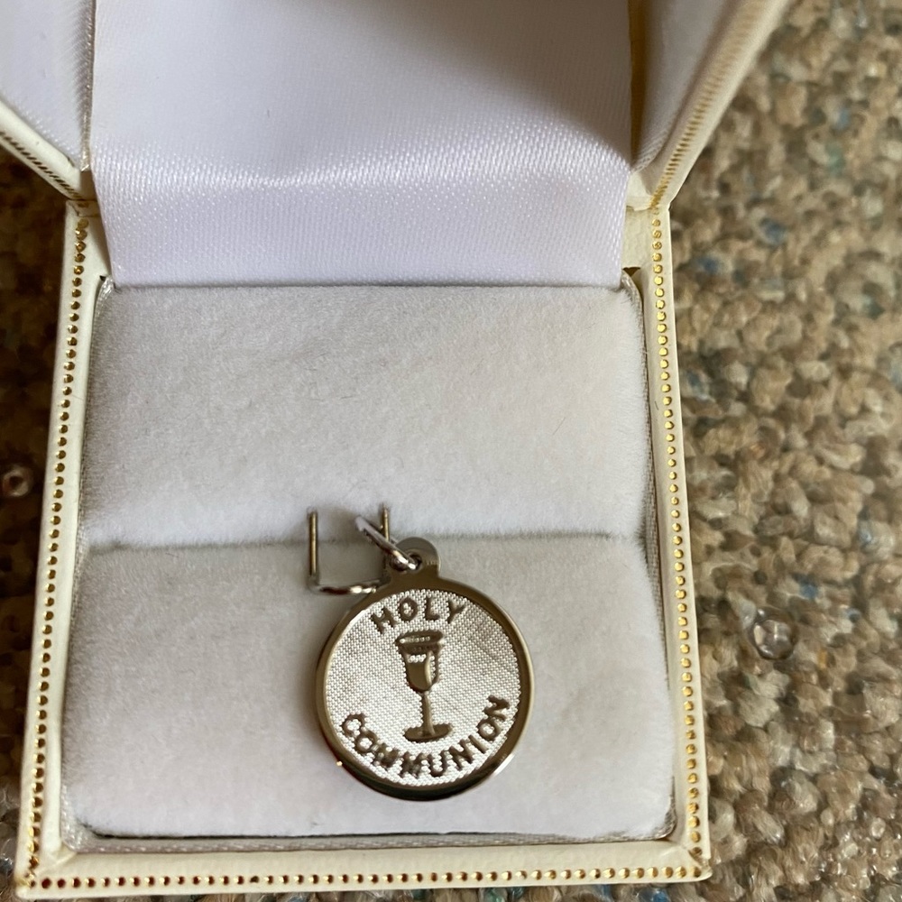 NEW Sterling Silver Holy Communion Charm